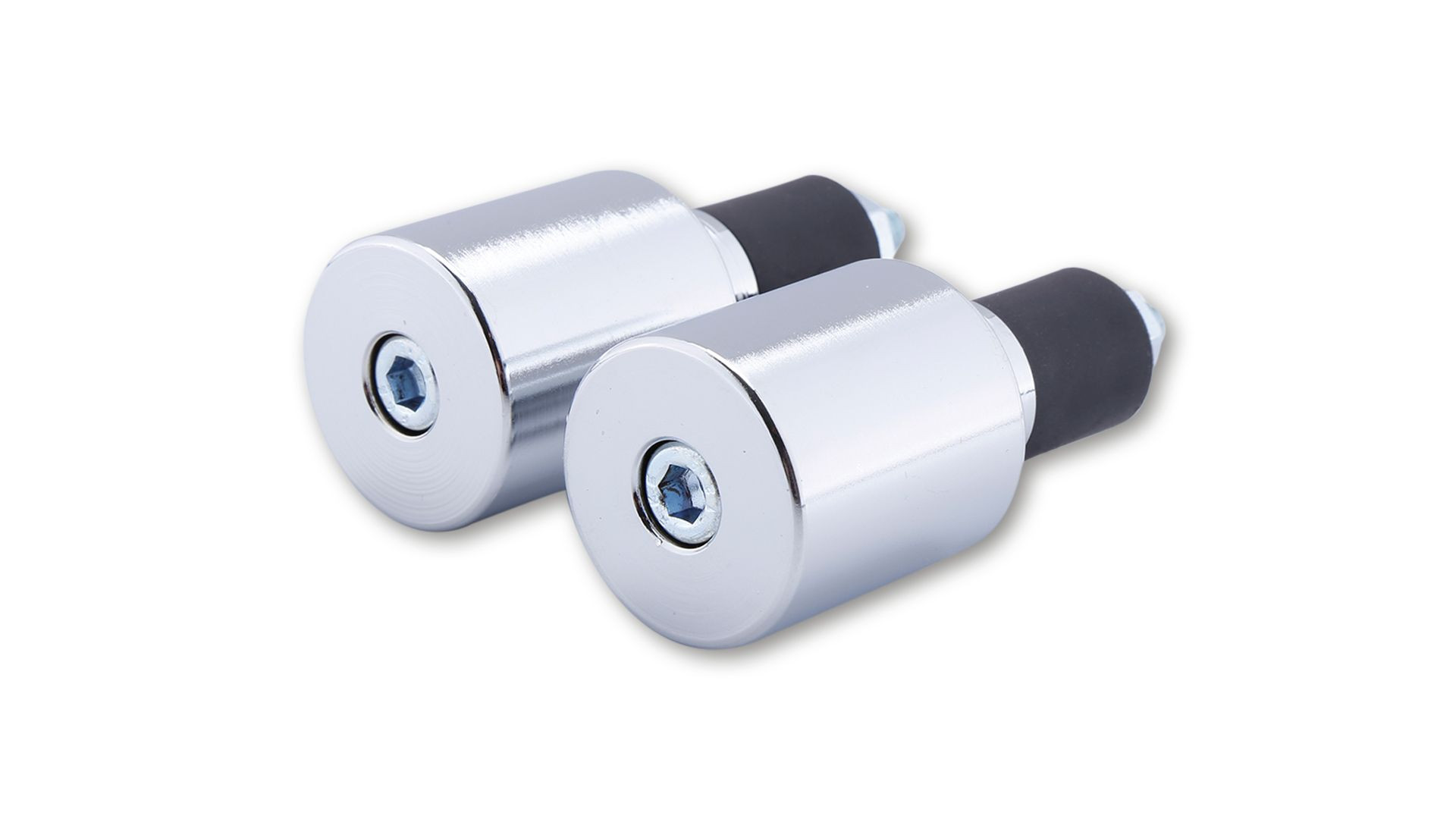 SHIN YO Lenkergewicht, Stahl verchromt, 206 g für Stahllenker (Paar)