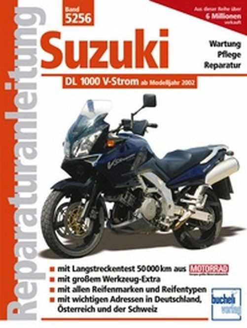 Motorbuch Bd. 5256 Reparatur-Anleitung SUZUKI DL 1000 V-Strom,02- (Stück)
