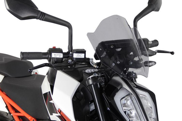 MRA Sportscheibe NSPM KTM DUKE 125/390 17-, rauchgrau (Stück)