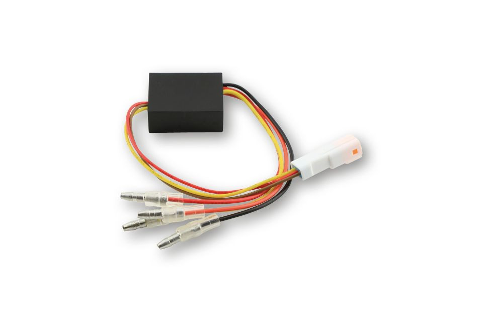 HIGHSIDER Ersatz-Elektronikbox 2 für Rücklicht/Blinker Einheit BLAZE, Stecker weiß (Stück)