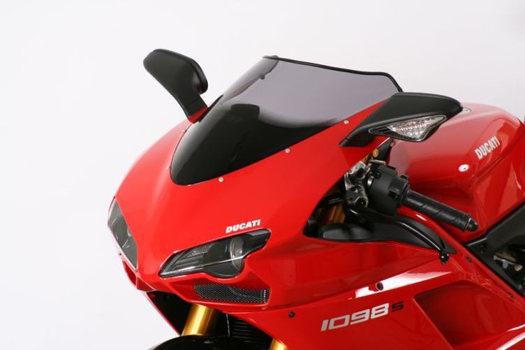 MRA Verkleidungsscheibe, Ducati 848/1098/1198 / R/S -, klar, Originalform (Stück)