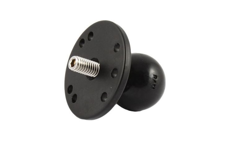 RAM Mounts Basisplatte mit 3/8 Zoll-16 Gewindestift - C-Kugel (1,5 Zoll) (Stück)