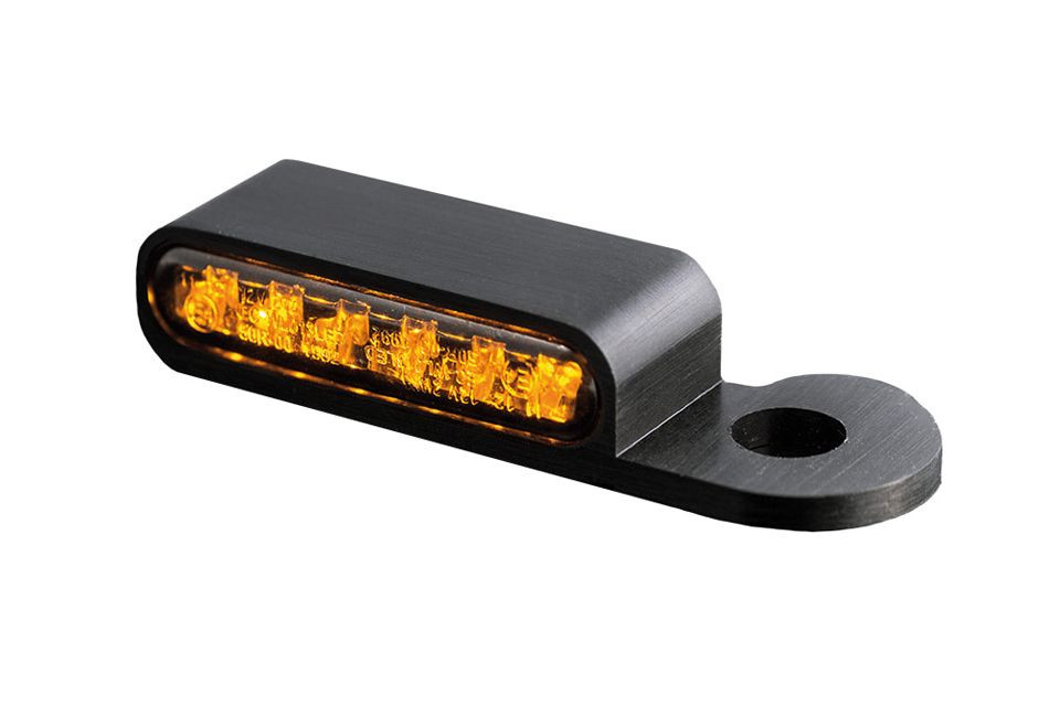 HeinzBikes LED Armaturen Blinker S Modelle 14-, schwarz (Paar)