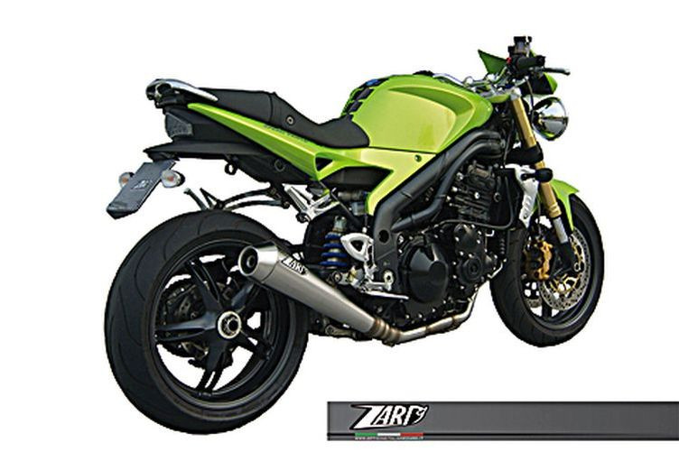 ZARD- Auspuff Triumph Speed Triple, 05-06, Edelstahl 3-1 (Stück)