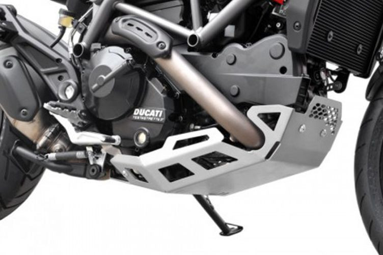 IBEX Motorschutz Ducati Hypermotard / Hyperstrada 821 13- Silber (Stück)