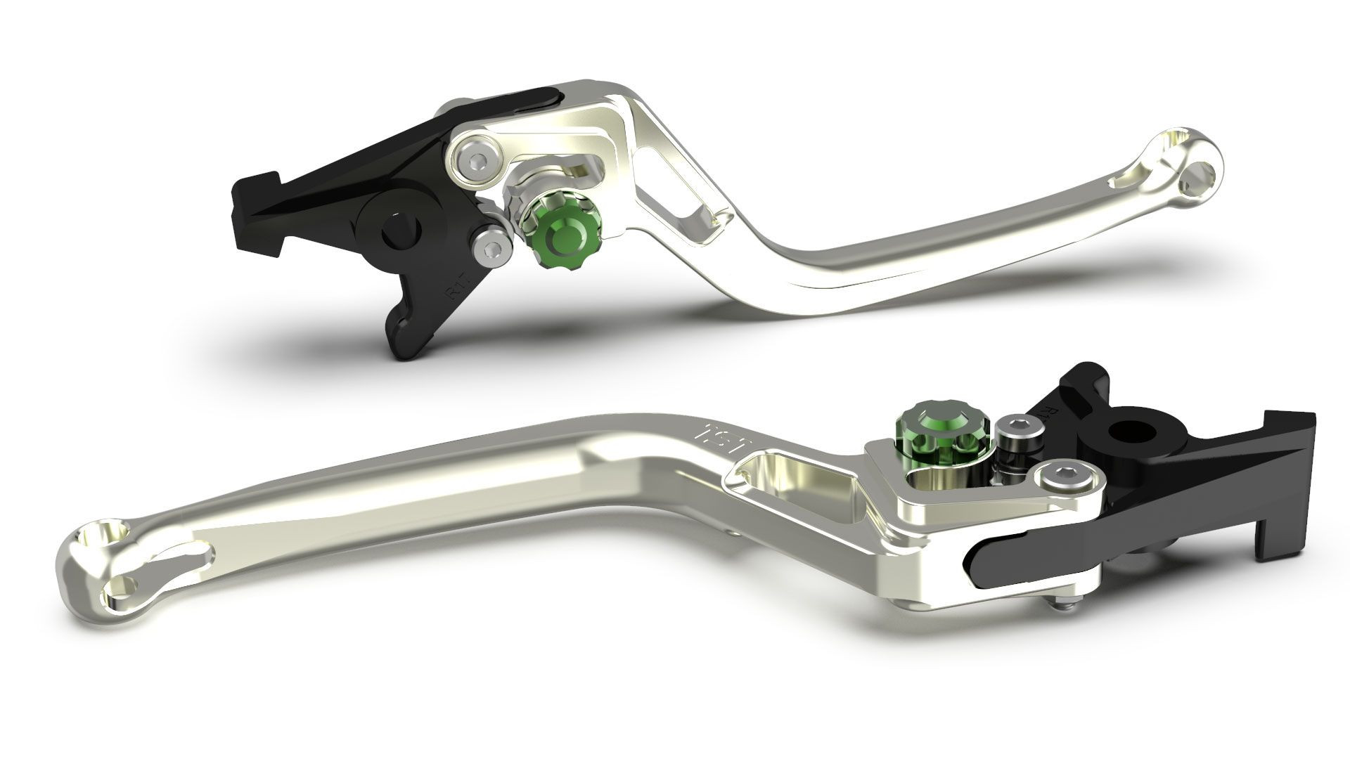 LSL Bremshebel BOW R34R, silber/grün (Stück)