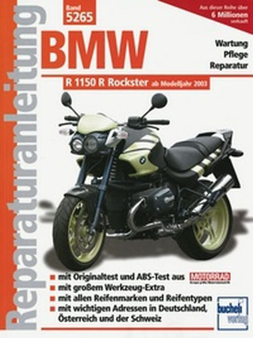 Motorbuch Bd. 5265 Reparatur-Anleitung BMW R 1150 Rockster, 03- (Stück)