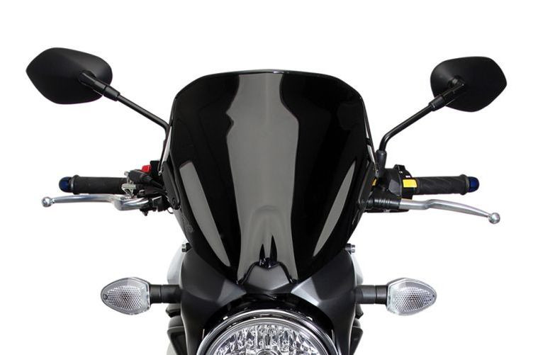 MRA Spoilerscheibe Suzuki SV650 16-, schwarz (Stück)