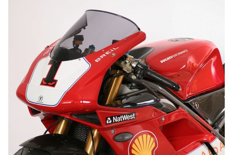 MRA-Verkleidungsscheibe, DUCATI 748/916/996, klar, Originalform (Stück)