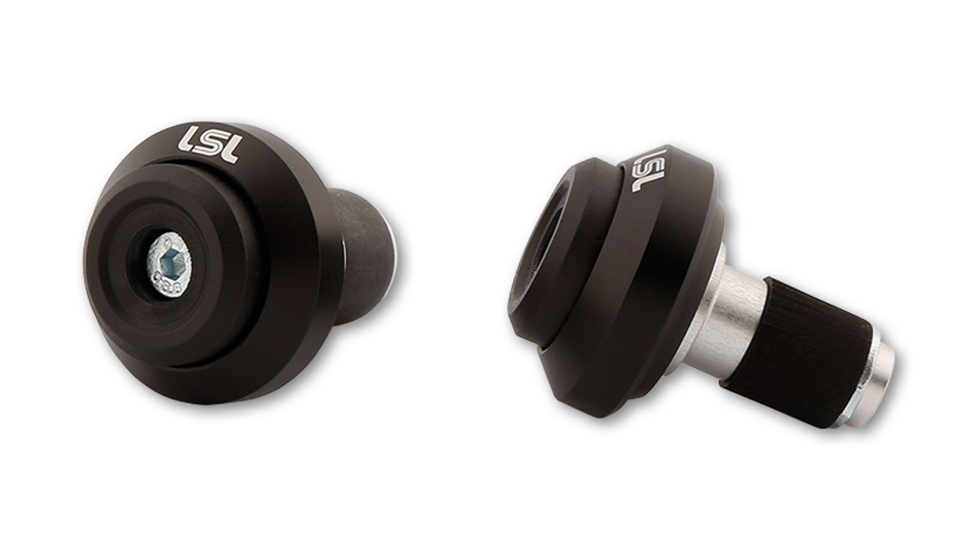 LSL Achs Ball GONIA div. Yamaha, schwarz, vorn (Set)