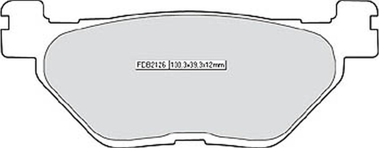 FERODO Bremsbelag FDB 2126 EF (Satz)