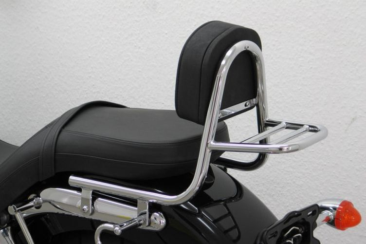 FEHLING Sissy Bar aus Rohr mit Kissen und Gepäckträger, Triumph America 2007- (Stück)
