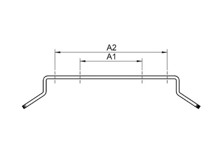 LSL Halter Kotflügel A BMW R 100 R, 91-95 (Set)
