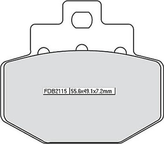FERODO Bremsbelag FDB 2115 Platinum (Satz)