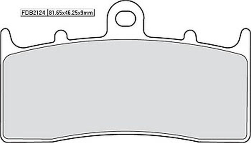 FERODO Sinterbelag FDB 2124 ST (Satz)