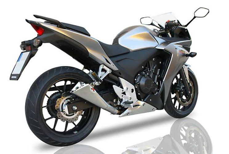 IXIL X55 Edelstahl Auspuff Honda CBR500R/CB 500F,13-15,CB500X, 13-16 (Stück)