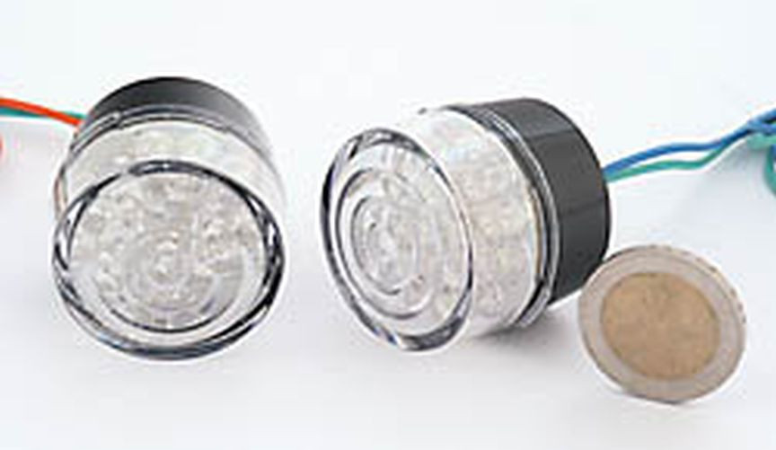 SHIN YO LED-Blinker BULLET ohne Gehäuse (Paar)