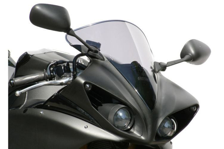 MRA Verkleidungsscheibe, Yamaha YZF R 1 2009-2014, rauchgrau, Originalform (Stück)