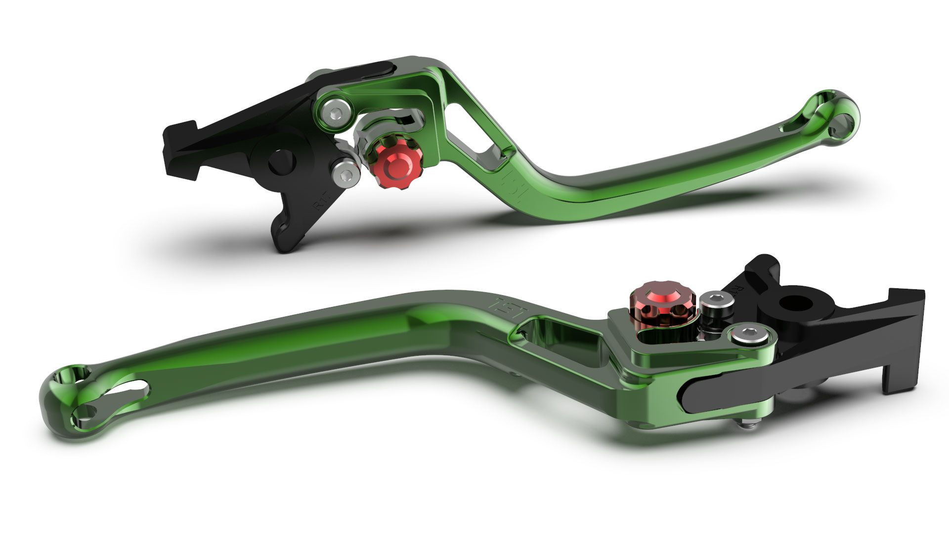 LSL Kupplungshebel BOW für Brembo 16 RCS, L37R, grün/rot (Stück)