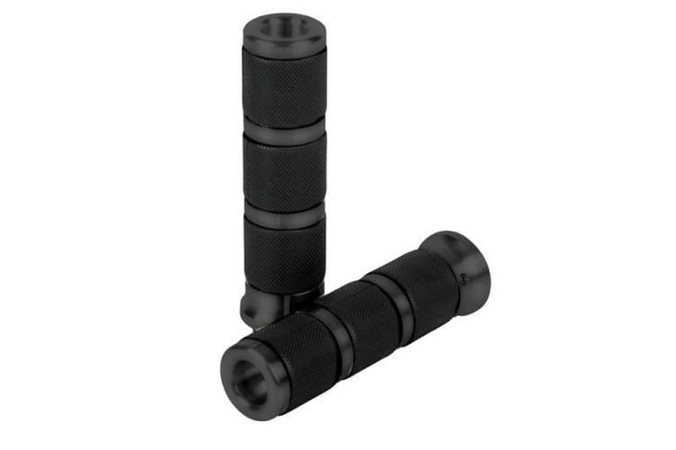 HIGHWAY HAWK Lenkergriffe 1 Zoll (25mm) schwarz (Paar)