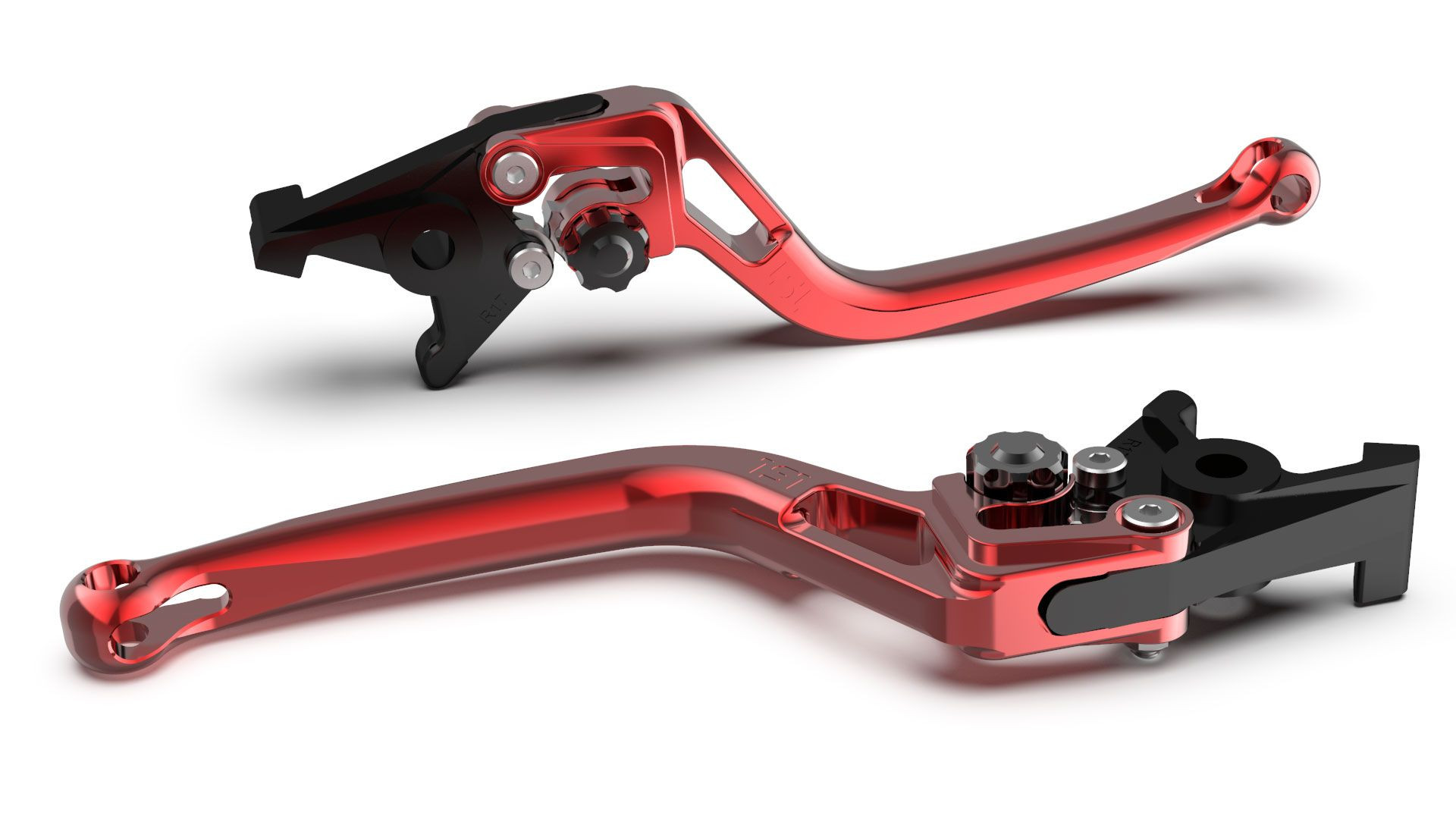LSL Bremshebel BOW R34R, rot/schwarz (Stück)