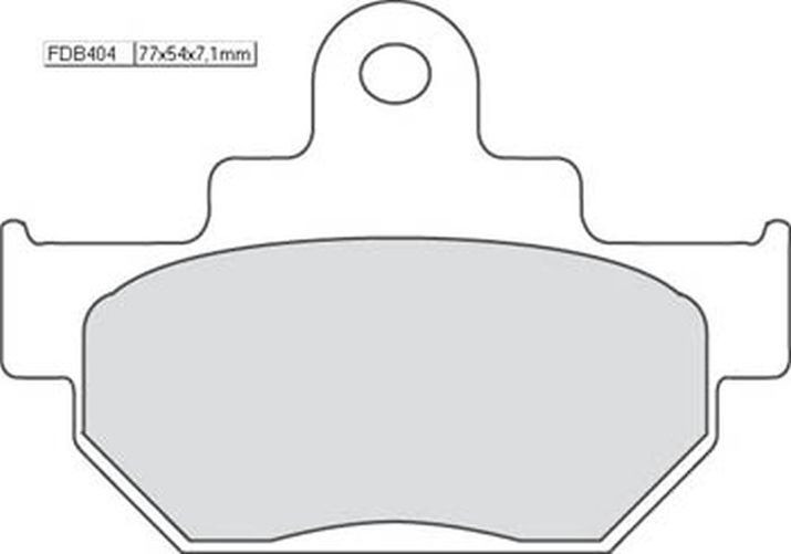 FERODO Bremsbelag FDB 404 Platinum (Satz)