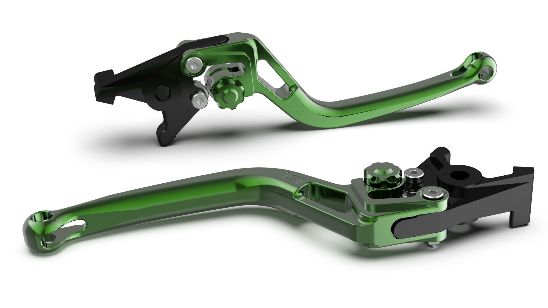 LSL Kupplungshebel BOW für Brembo 16 RCS, L37R, grün/grün (Stück)