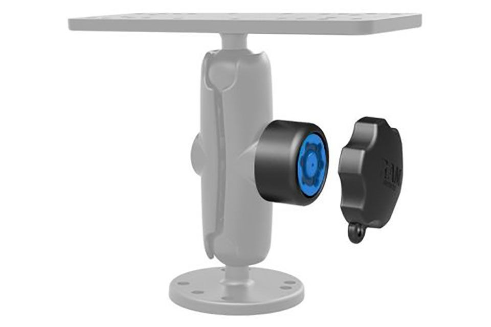 RAM Mounts Pin-Lock Sicherung und Adapter (6-Pin) - für B-Kugel Verbindungsarme (Stück)