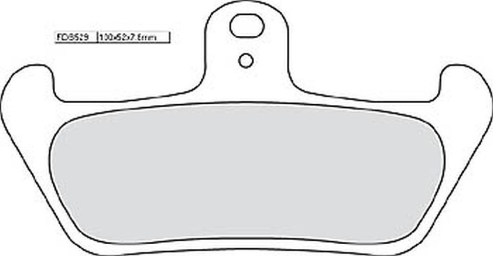 FERODO Bremsbelag FDB 529 Platinum (Satz)