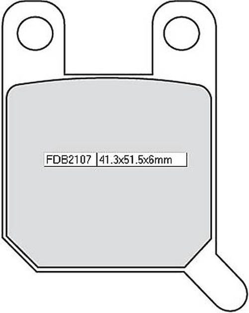 FERODO Bremsbelag FDB 2107 Platinum (Satz)