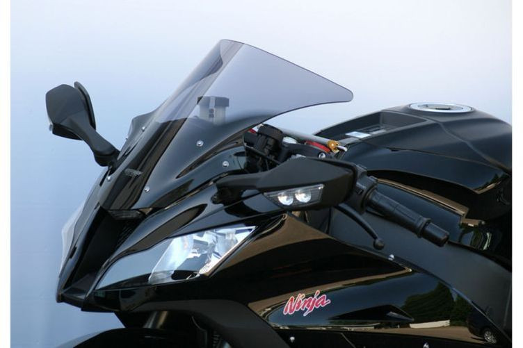 MRA Verkleidungsscheibe, Kawasaki OM ZX 10 R 2011-2015, rauchgrau, Originalform (Stück)