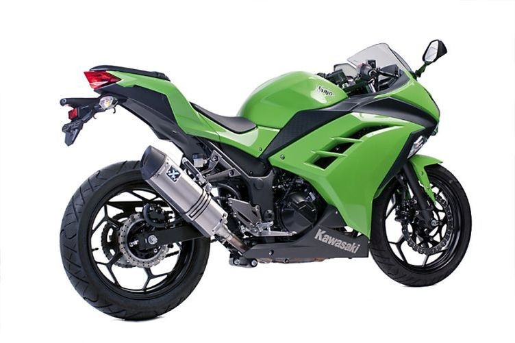 IXIL Edelstahl Auspuff HEXOVAL XTREM Evolution KAWASAKI ZX 9-R Ninja, 98-03 (Stück)