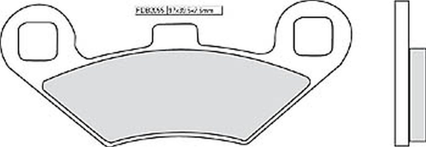 FERODO Sinterbelag FDB 2055 SG (Satz)