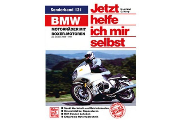 Motorbuch Jetzt helfe ich mir selbst, Band 121, BMW-Motorräder mit Boxer-Motoren - alle Modelle 1969-1989 (Stück)