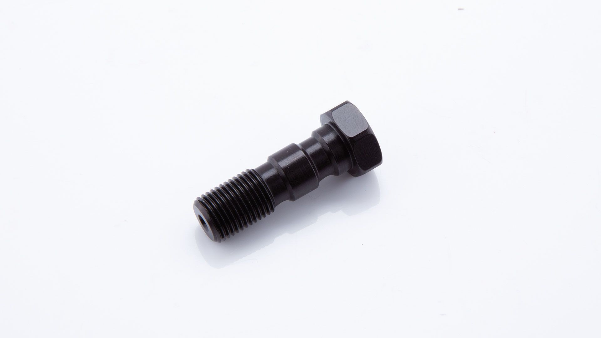 LSL Alu-Doppelhohlschraube M10x1.00, schwarz (Stück)