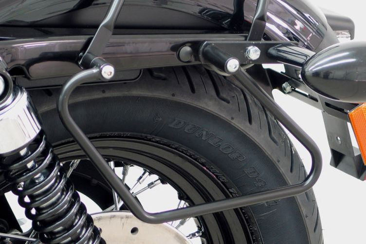 FEHLING Packtaschenbügel HD Sportster Evo, schwarz ab Bj.04, Custom, (Paar)