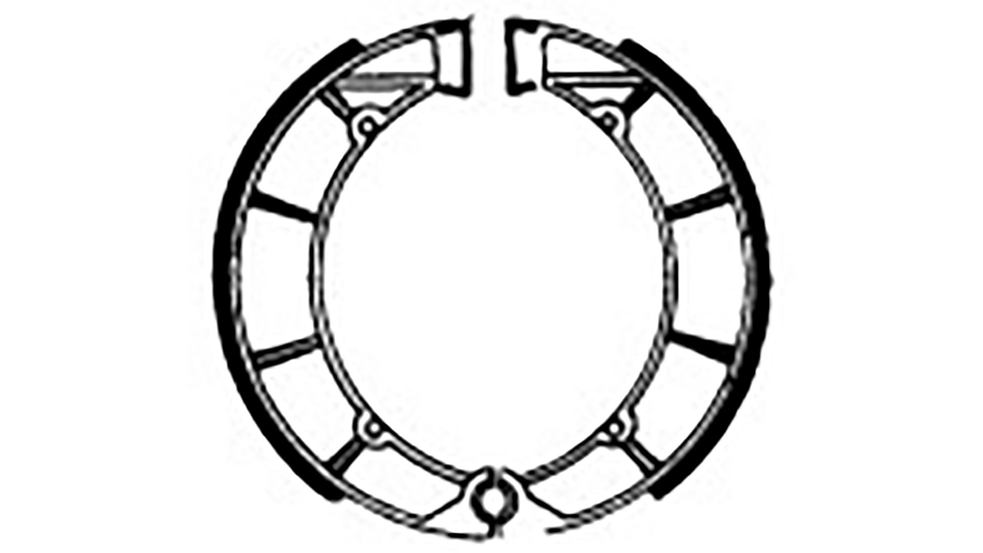 FERODO Bremsbacken FSB 853 (Satz)