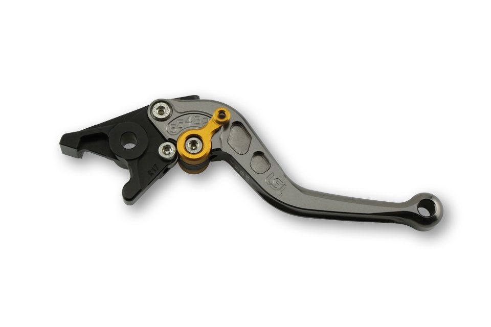 LSL Bremshebel R14, Honda kurz, anthrazit/gold (Stück)