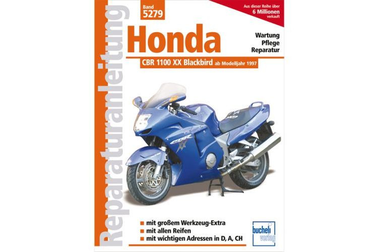 Motorbuch Rep.-Anleitung Honda CBR 1100 XX 1997- (Stück)