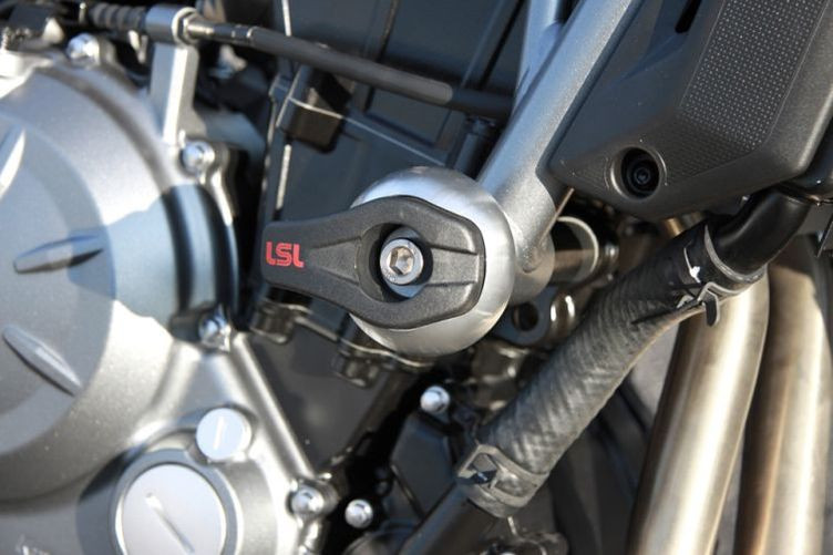 LSL Crash-Pad Montagekit KAWASAKI Z 650, 17-, schwarz (Stück)