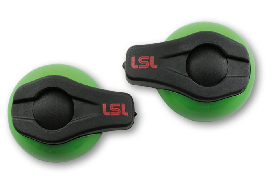 LSL Crash-Pads, grün (Paar)