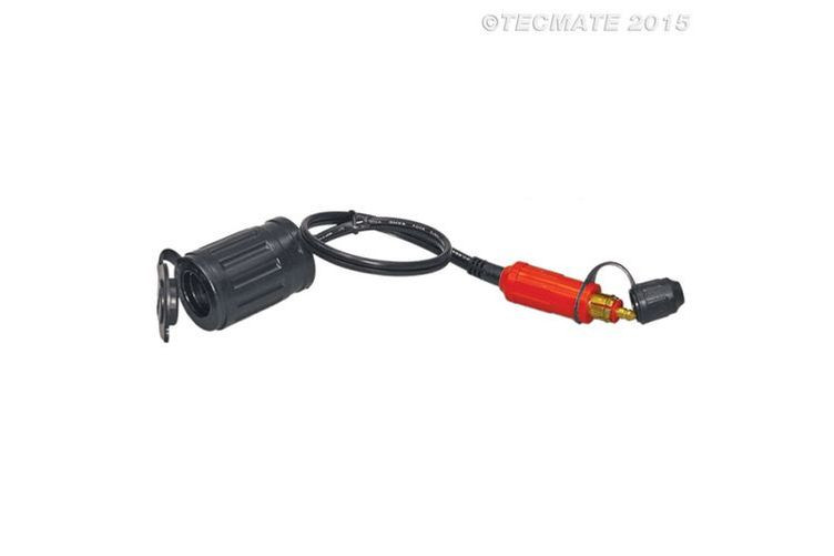 OPTIMATE Adapterkabel Motorrad-Steckdose auf Auto-Steckdose (No.16) (Stück)