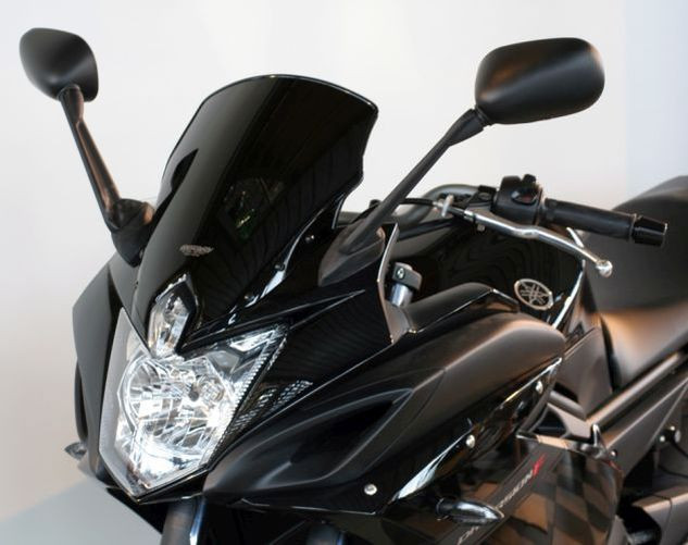 MRA-Verkleidungsscheibe, YAMAHA XJ6 Diversion F, 09-, schwarz, Originalform (Stück)