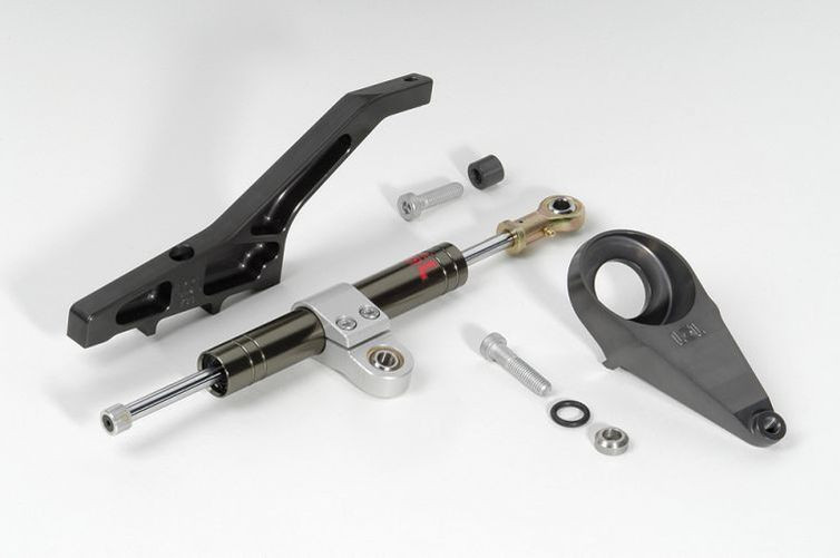 LSL Lenkungsdämpfer Kit Yamaha YZF-R1 02- 03, titan (Set)