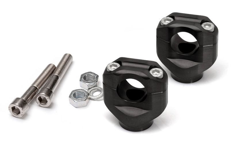 LSL Klemmbock-Kit 22 YAMAHA XSR 900, schwarz (Paar)