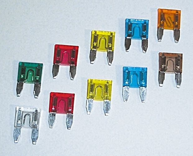 Mini-Stecksicherung, 10 A, 10er Pack (10 Stück)