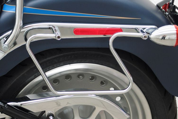 FEHLING Packtaschenbügel HD Softail FLSTF/FLSTFI Fat Boy 00-, FXSTB 07- (Paar)