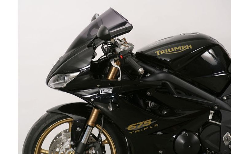 MRA Racingscheibe Triumph DAYTONA 675 2009-2012, rauchgrau (Stück)