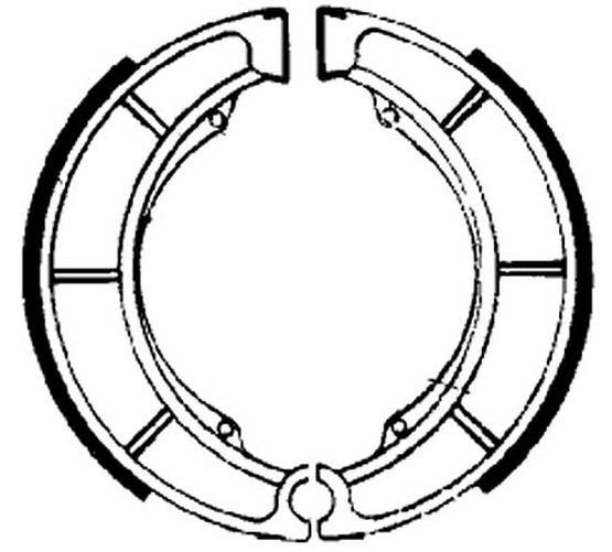 FERODO Bremsbacken FSB 782 (Satz)