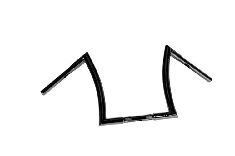 HIGHWAY HAWK Lenker Bad Ape hanger 16 Zoll 32mm, schwarz (Stück)